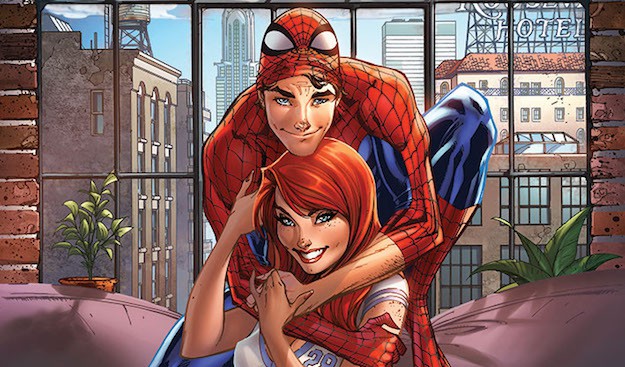 spider man peter parker and mary jane